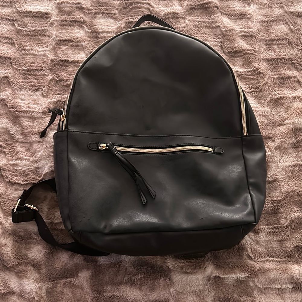 Black backpack